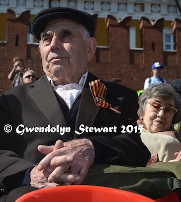 Guests at the Celebration of the 70th Anniversary of Victory over Nazi Germany, Photographed by Gwendolyn Stewart, c. 2015; All Rights Reserved