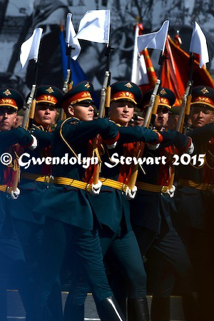 Marching in the 70th Anniversary Parade, Photographed by Gwendolyn Stewart, c. 2015; All Rights Reserved